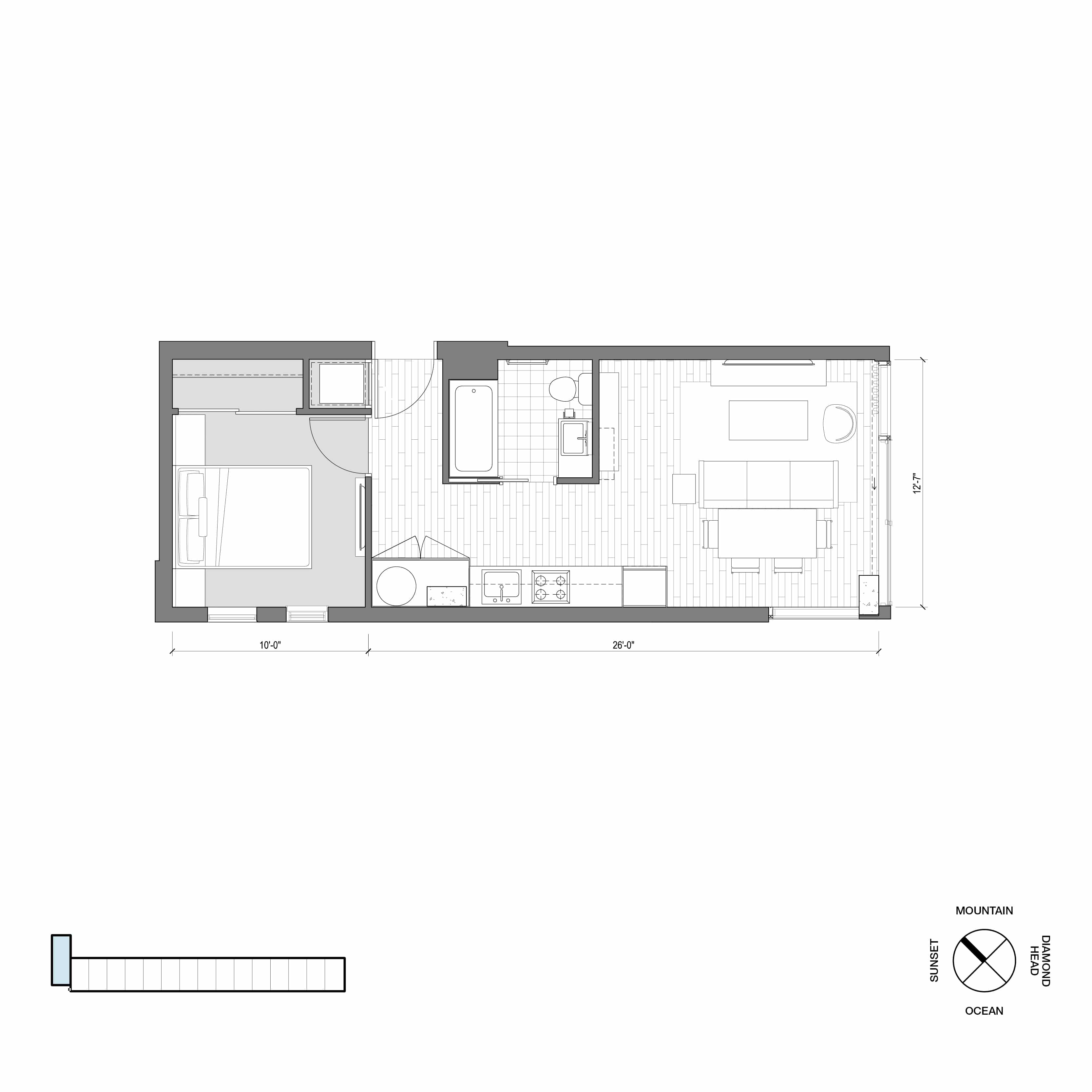 Ko'ula Unit 1B-P Floorplan