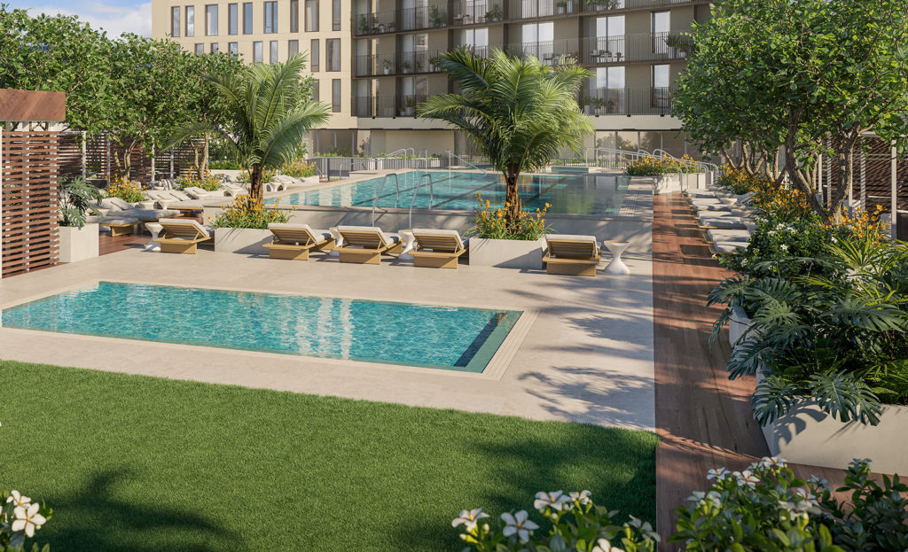 Children's Splash Area on the Amenity Deck
