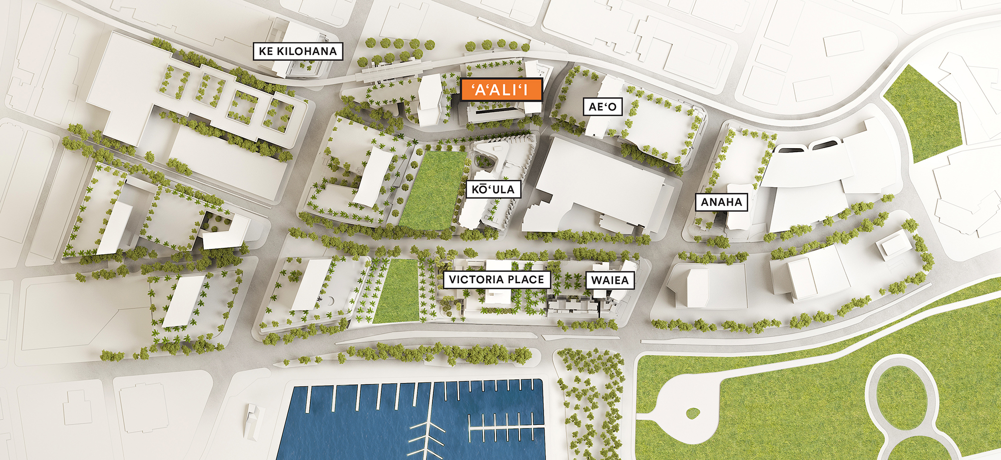 Ward Village Master Plan Map